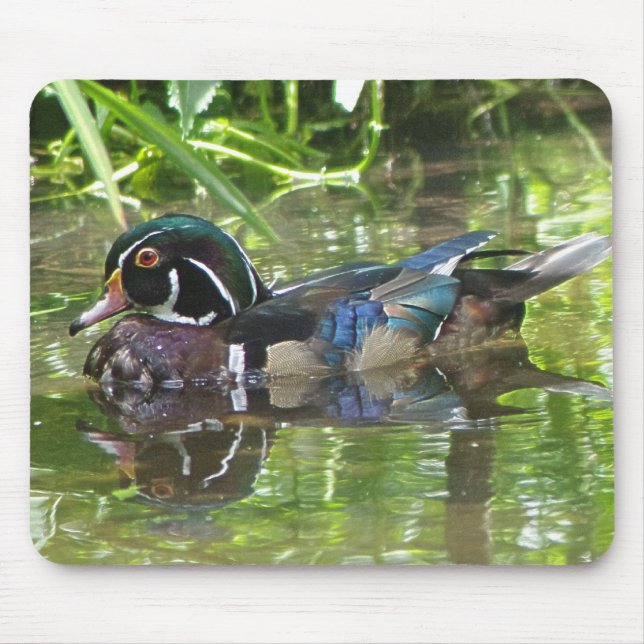 Hölzerne Ente Mousepad (Vorne)