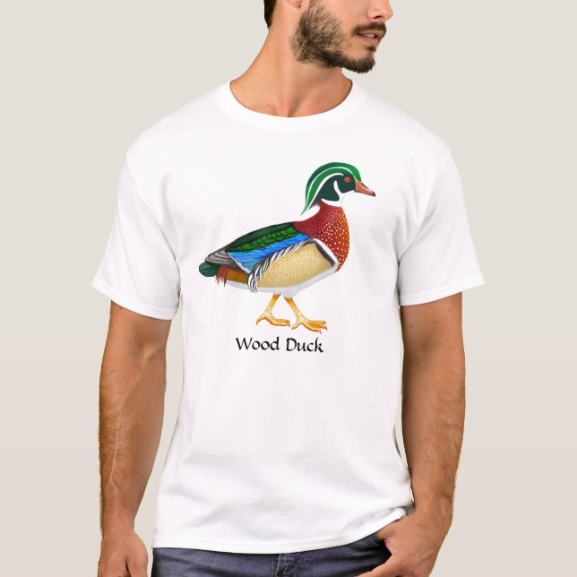Hölzerne Enten-T - Shirt (Vorderseite)