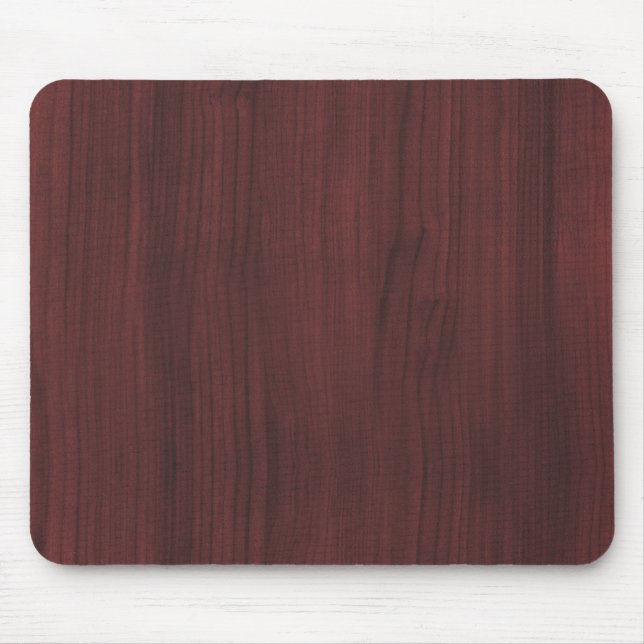 Hölzerne Mahagonibeschaffenheit Mousepad (Vorne)
