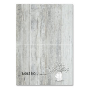 Hölzerne Maurer-Glas-und Gipskraut-rustikale Tischnummer