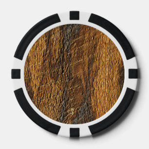 Hölzerne Oberflächenbeschaffenheit Pokerchips