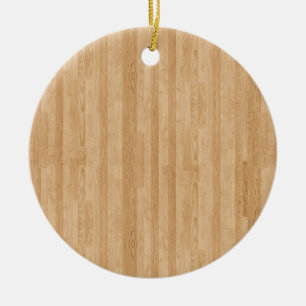 Hölzerne Platte Keramikornament