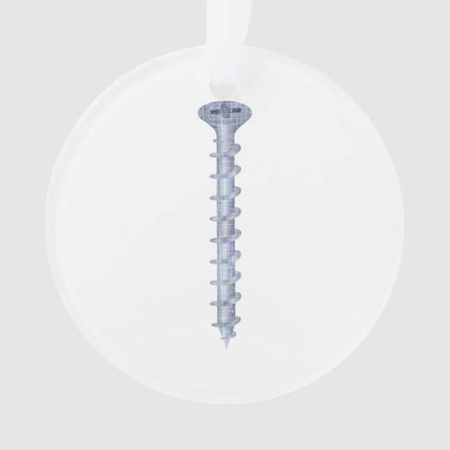 Hölzerne Schraube Ornament (Vorderseite)