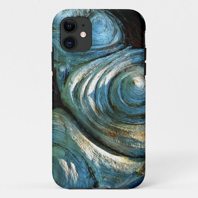 Hölzerne Spiralen Case-Mate iPhone Hülle (Rückseite)