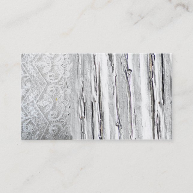 Hölzerne Spitze-Land-Western-Geschäfts-Karten Visitenkarte (Vorderseite)