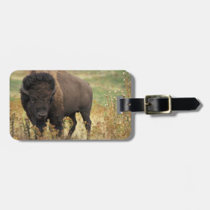 Hölzerner Bison-Gepäckanhänger Gepäckanhänger