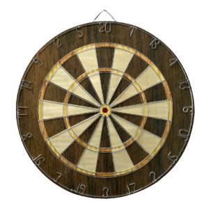 Hölzerner Furnier-BlattDartboard Dartscheibe