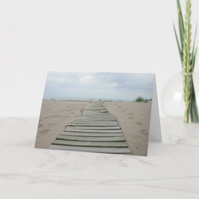 Hölzerner Planken-Weg Karte (Vorderseite)