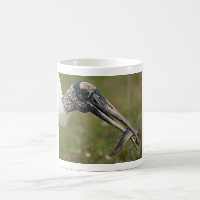 Hölzerner Storch Kaffeetasse (Mittel)