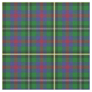 Hölzerner Tartan-Druck Stoff