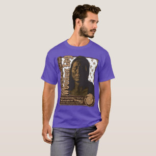 Hölzernes Bein-Cheyenne-Krieger T-Shirt