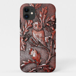 hölzernes Eule iphone Case-Mate iPhone Hülle