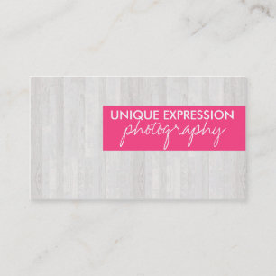 Hölzernes Korn Visitenkarte