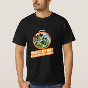 HOLZFAELLER BEI TAG FISCHER AUS ÜBERZEUGUNG T-Shirt