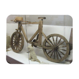 Holzfahrrad, Rumsiskes-Museum, LITAUEN - Magnet