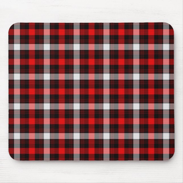Holzfäller kariert mousepad (Vorne)