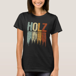 Holzfäller-Ketten-Waldbaumen T-Shirt