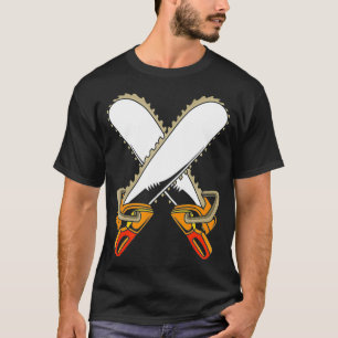 Holzfäller-Kettensäge für Männer T-Shirt