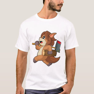 Holzfäller Pferd T-Shirt