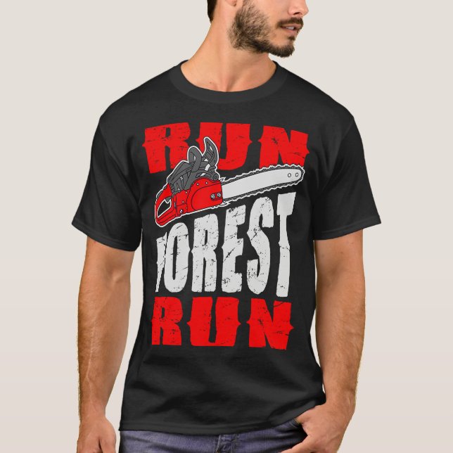 Holzfäller T-Shirt (Vorderseite)
