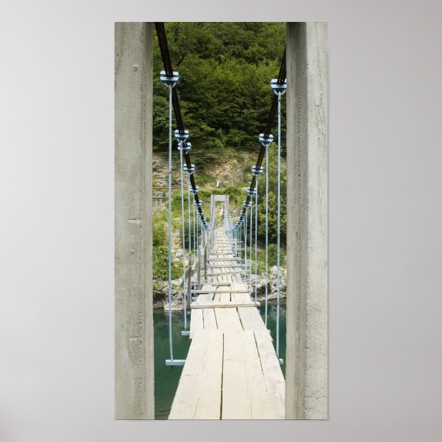 Holzfederbrücke Poster (Vorne)