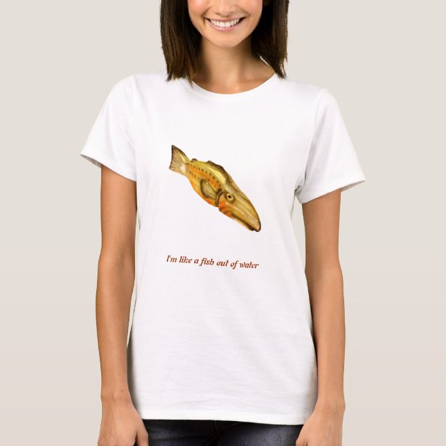 Holzfisch T-Shirt (Vorderseite)