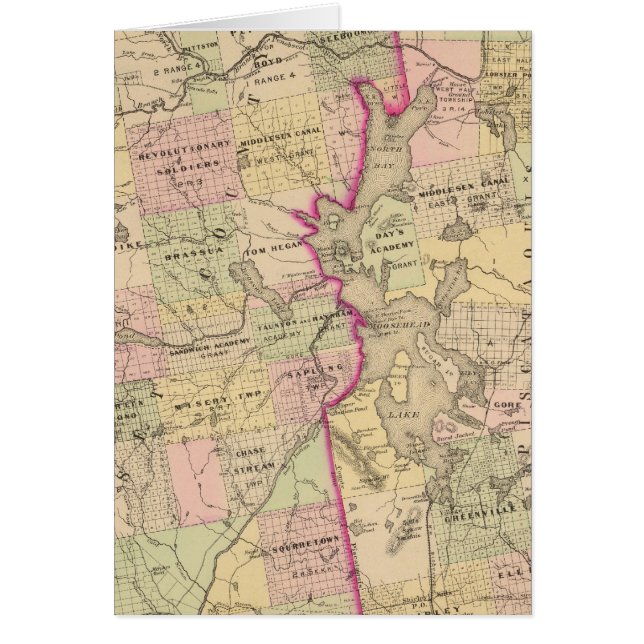 Holzflächen 6 Karte (Vorne)