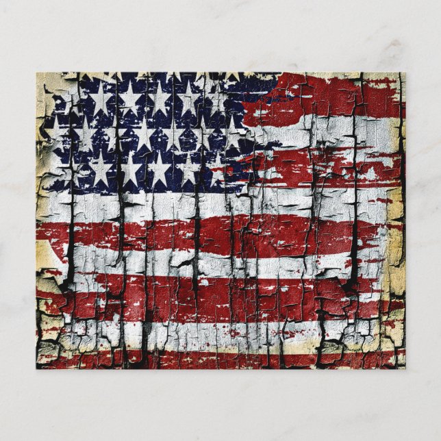 Holzflagge (Vorderseite)