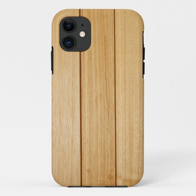 Holzfliesen iPhone SE+5/5S Fall Case-Mate iPhone Hülle (Rückseite)