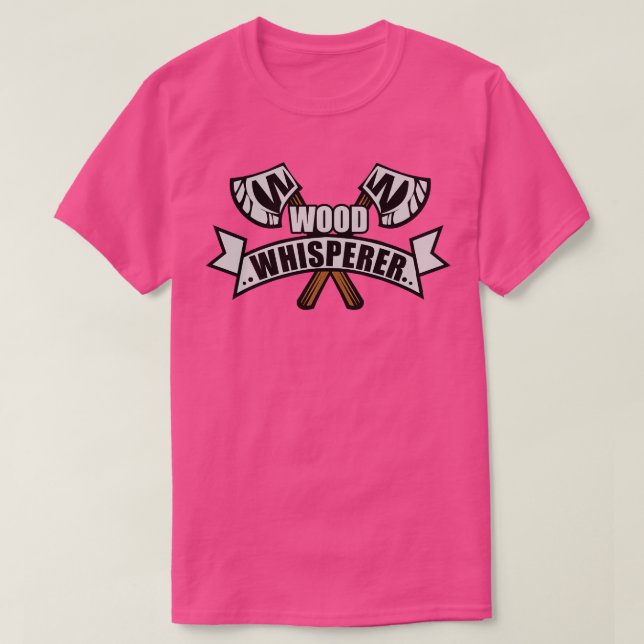 Holzflüsterer T-Shirt (Design vorne)