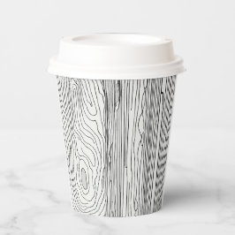 Holzflüsterkupplung Pappbecher