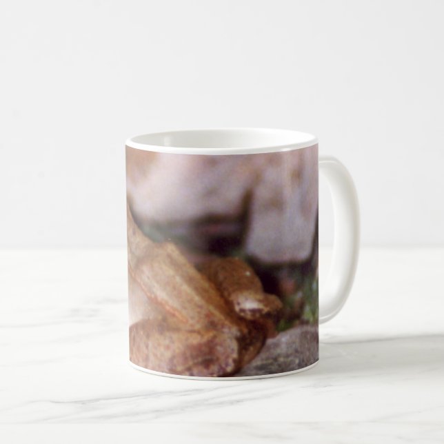Holzfrosch Kaffeetasse (VorderseiteRechts)