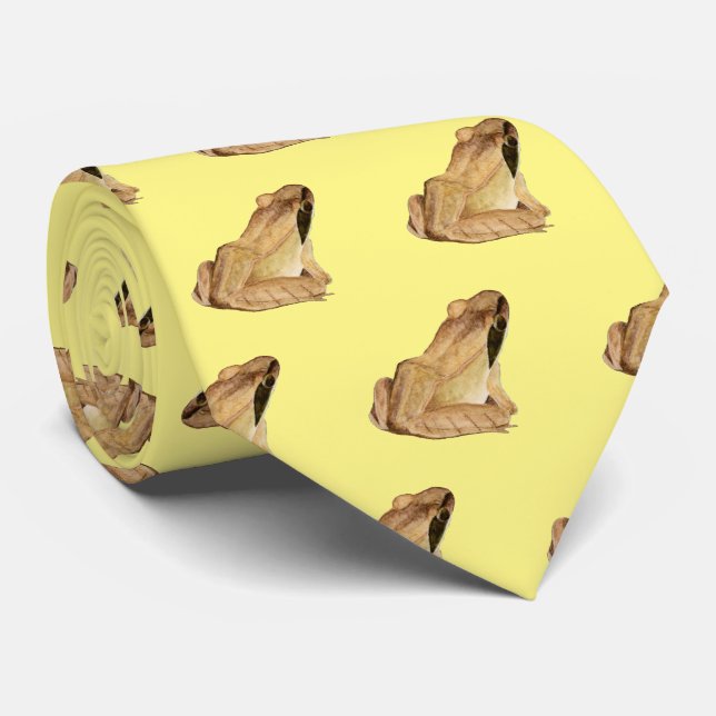 Holzfrosch Krawatte (Gerollt)