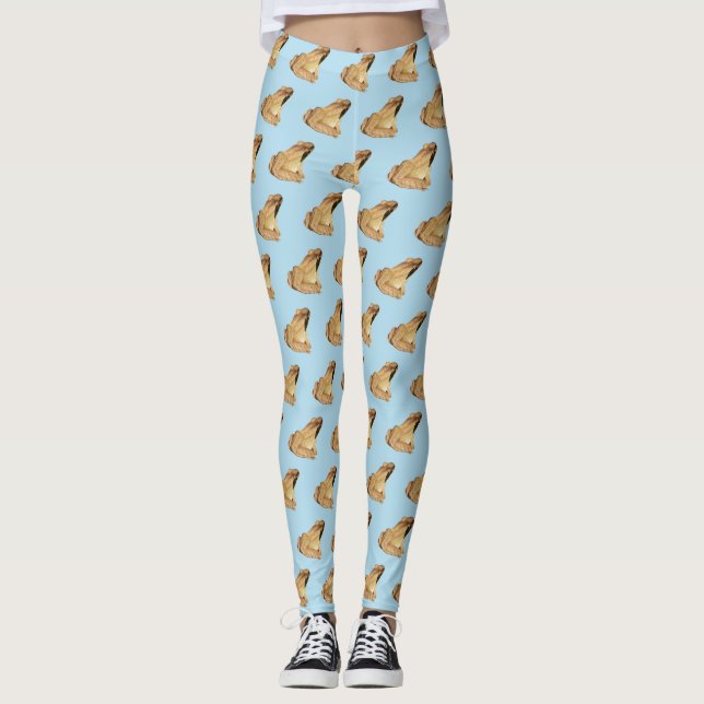 Holzfrosch Leggings (Vorderseite)