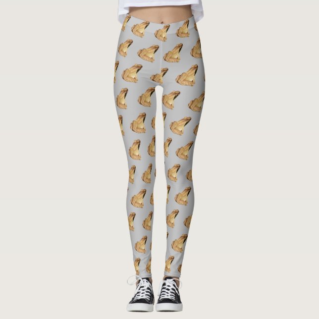 Holzfrosch Leggings (Vorderseite)