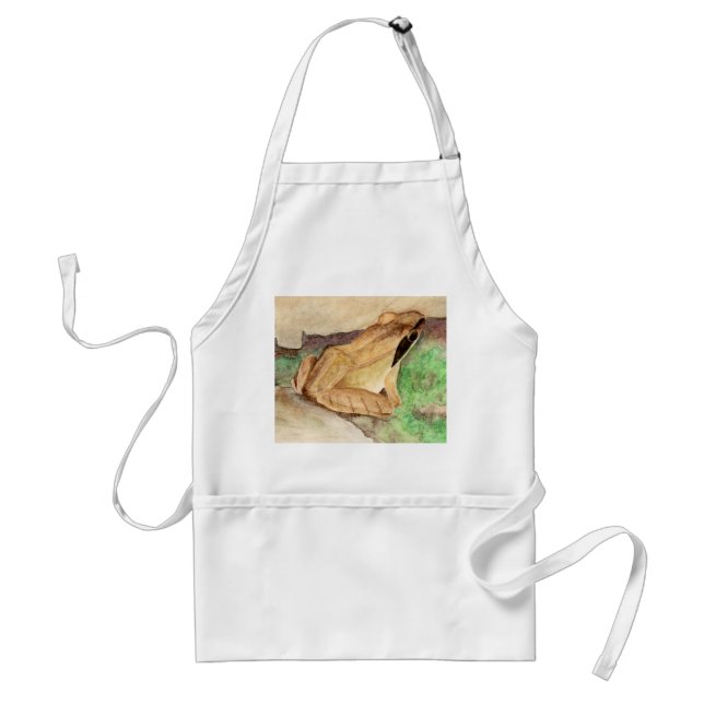 Holzfrosch Schürze (Vorne)