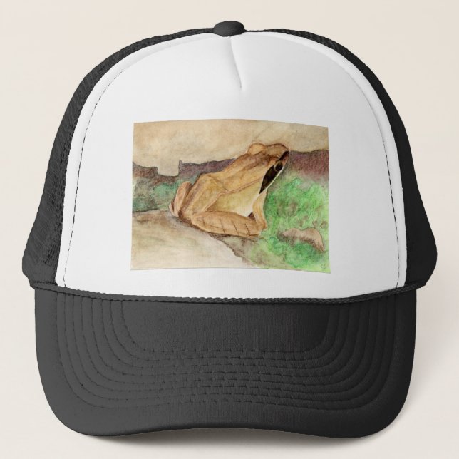 Holzfrosch Truckerkappe (Vorderseite)
