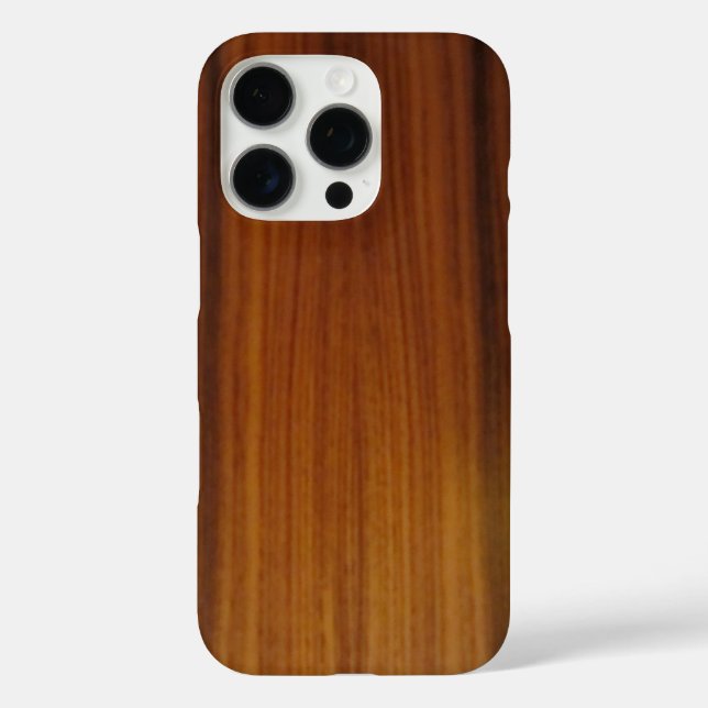 Holzfurnierholz Case-Mate iPhone Hülle (Rückseite)