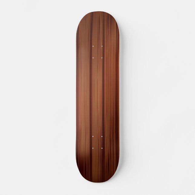 Holzfußboden Skateboard (Vorderseite)