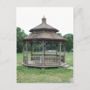 HolzGazebo Postkarte