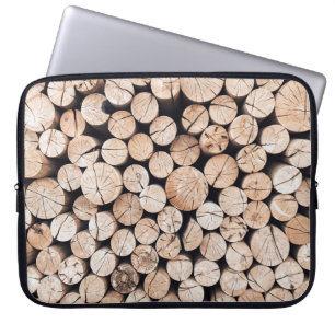 Holzgelände Laptopschutzhülle