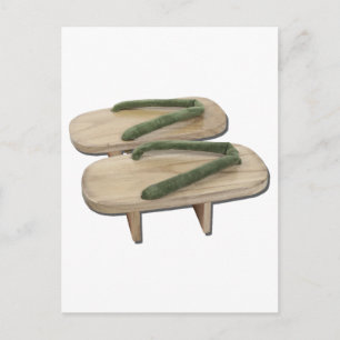 HolzGetaShoes073011 Postkarte