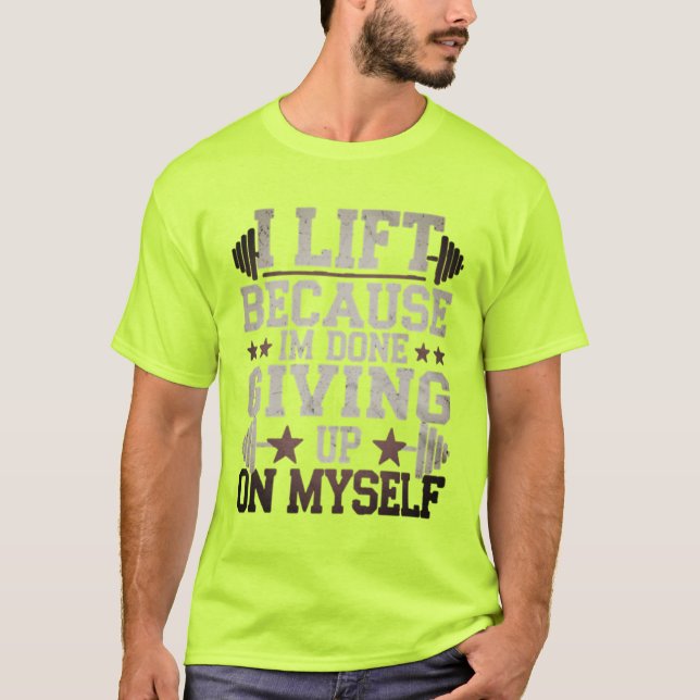 HOLZGYM-WEIGHTLIFTING T-Shirt (Vorderseite)