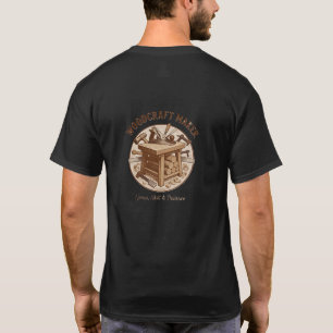 Holzhandwerker-Shirt – Vintage Holzverarbeitung  T-Shirt
