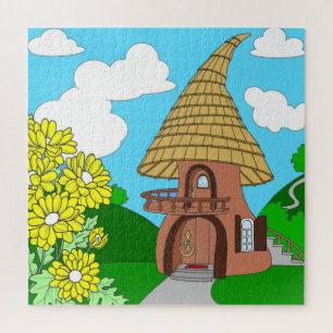 Holzhaus Puzzle