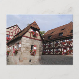Holzhäuser Nürnberg, Deutschland Postkarte