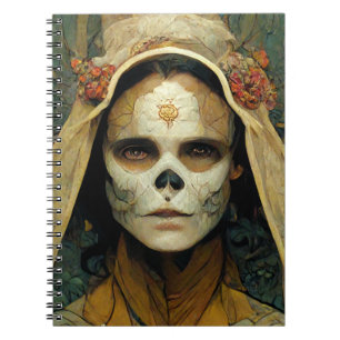 Holzhexe 1 Fantasie Notizblock