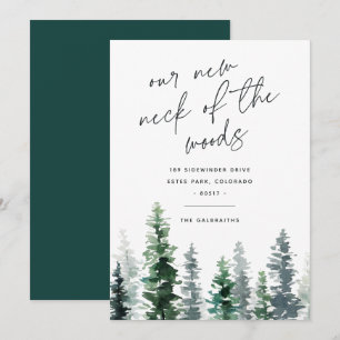 Holzhütte   Neuer Fleck des Woods Moving Ankündigung