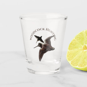 Holzjagd Schnapsglas