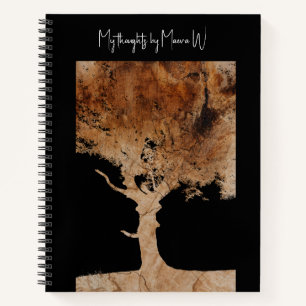 Holzkbaum Notizbuch